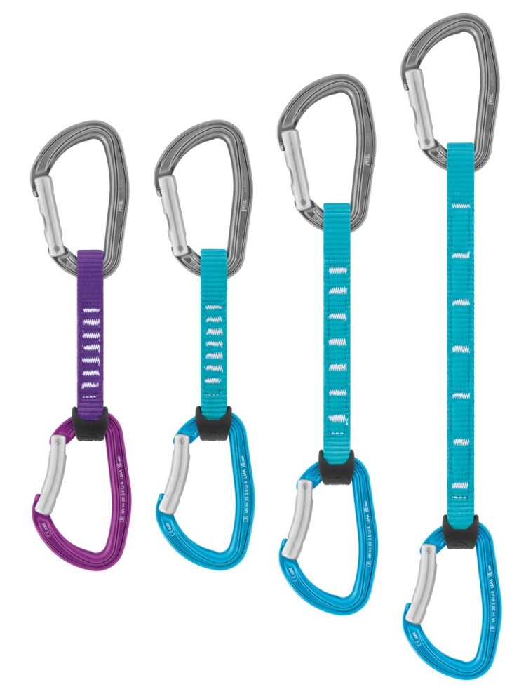Karabinerski komplet Petzl DJINN AXESS 12cm