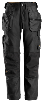 Hlače AllroundWork, Canvas+ Stretch Work Trousers+ Holster Pockets