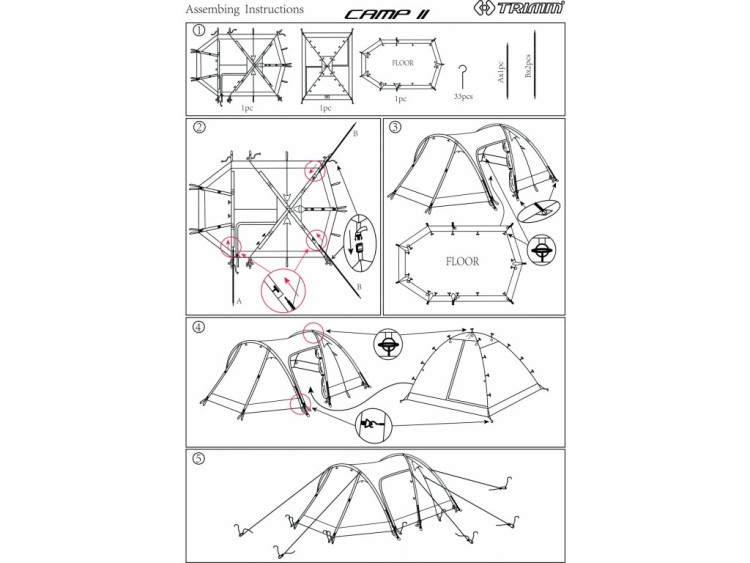 Šator Trimm CAMP II 4-5