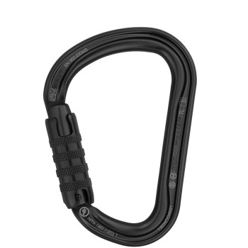 Karabiner WILLIAM TRIACT-LOCK black