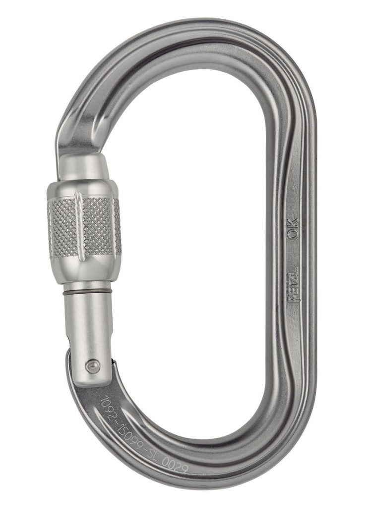 Karabiner OK SCREW LOCK