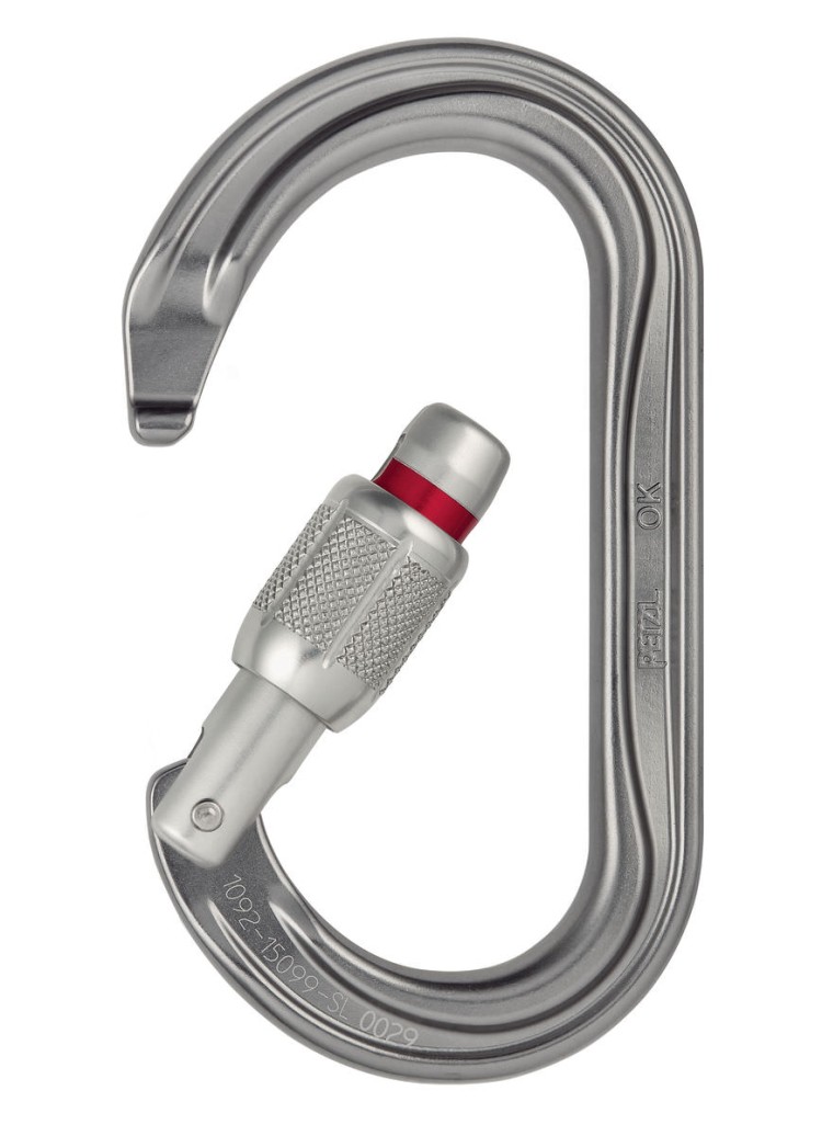 Karabiner OK SCREW LOCK