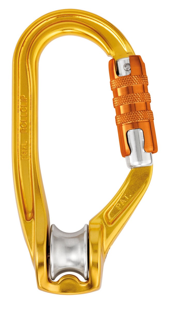 Karabiner sa koloturom Petzl ROLLCLIP A