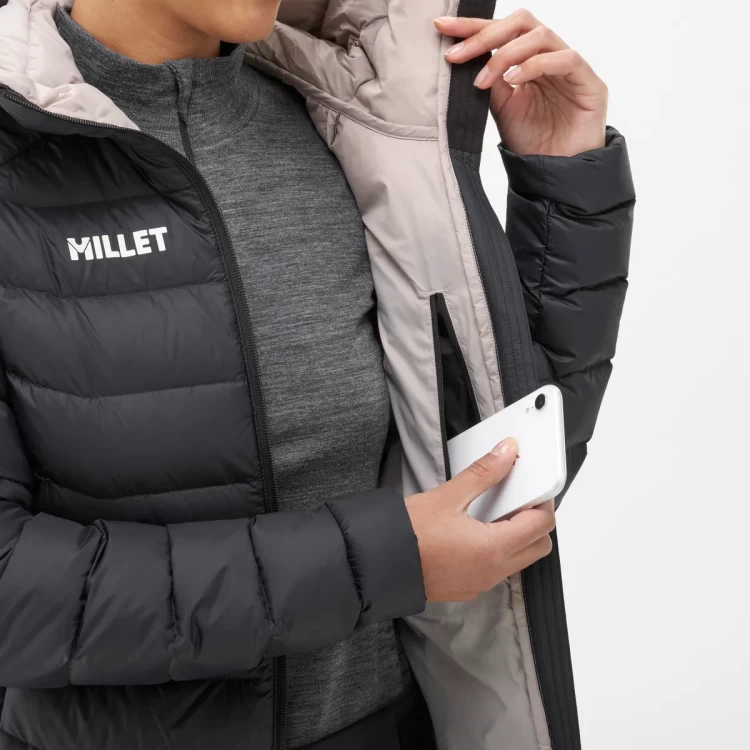 Ženska pernata jakna MILLET EVOLE 700 HOODIE W