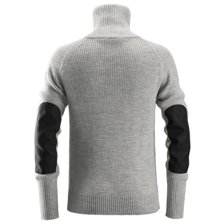 Džemper Snickers AllroundWork ½-Zip Wool Sweater