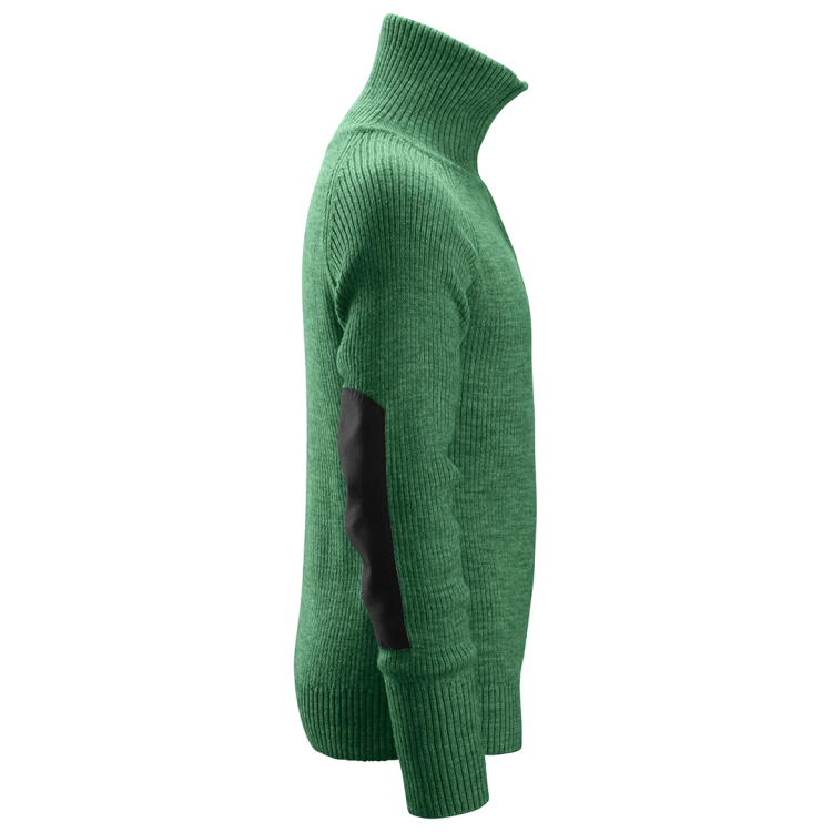 Džemper Snickers AllroundWork ½-Zip Wool Sweater