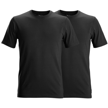 Set T-shirt in Soft Stretch, 2-Pack