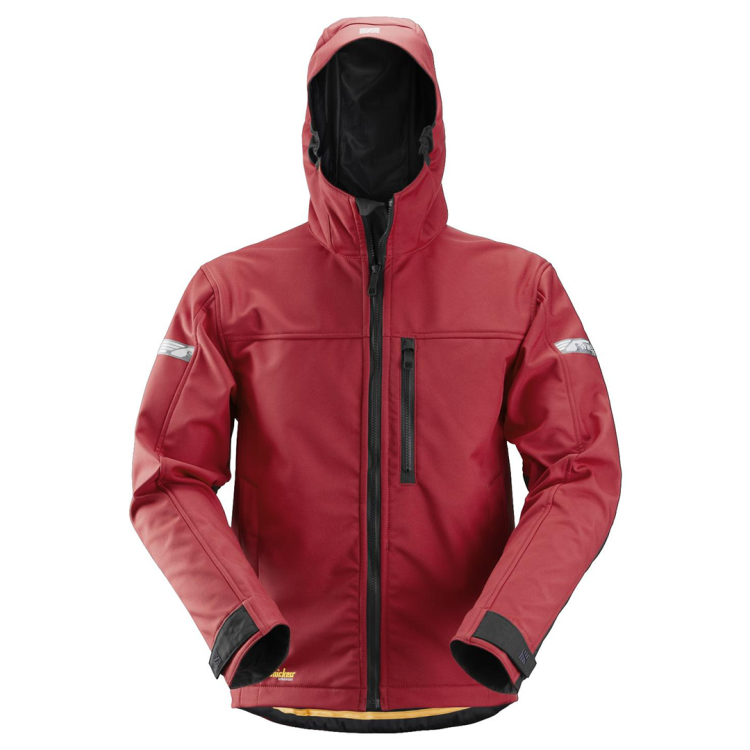 Jakna Snickers AllroundWork SoftShell Jacket with Hood