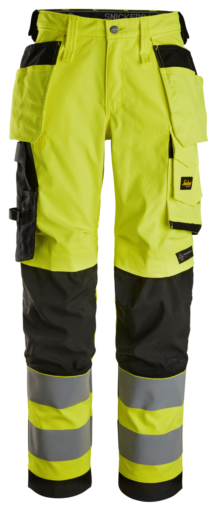 Hlače High-Vis Class 2, Women's Stretch Trousers Holster Pockets