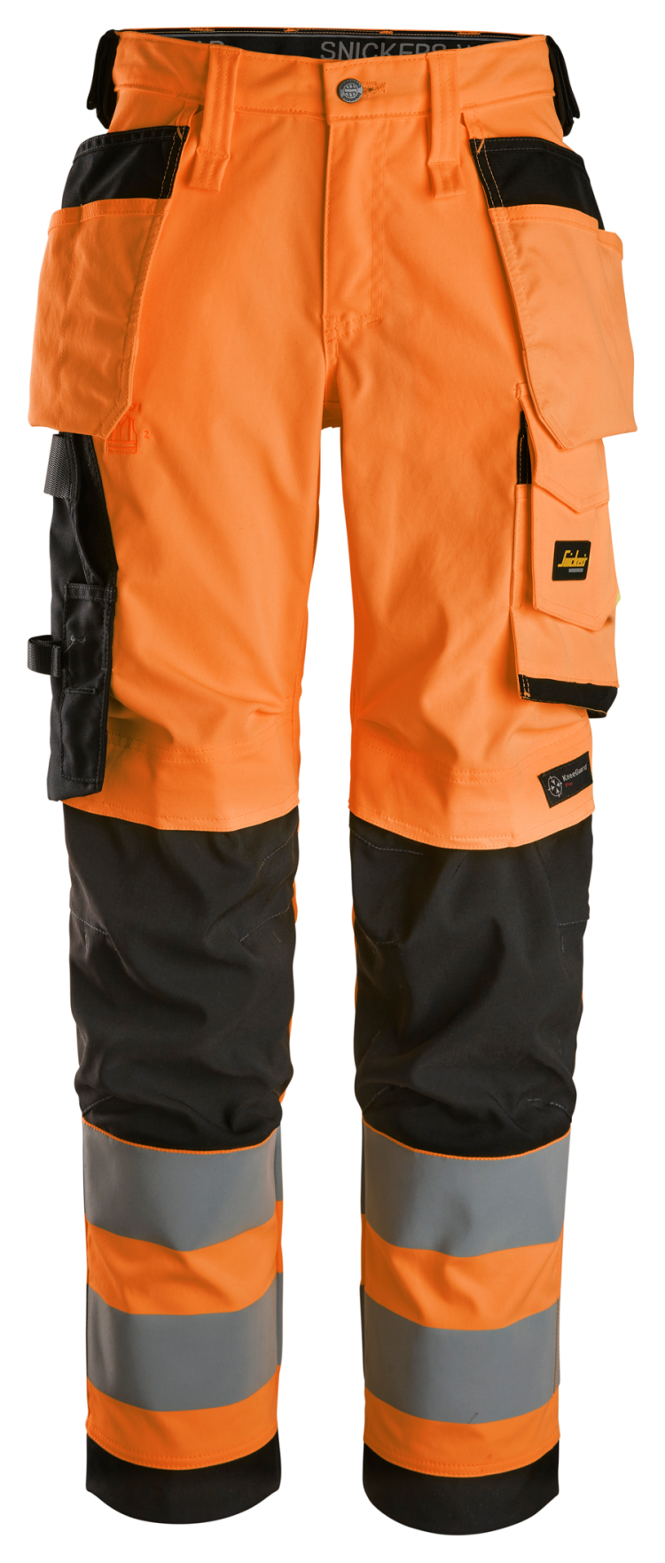 Hlače High-Vis Class 2, Women's Stretch Trousers Holster Pockets