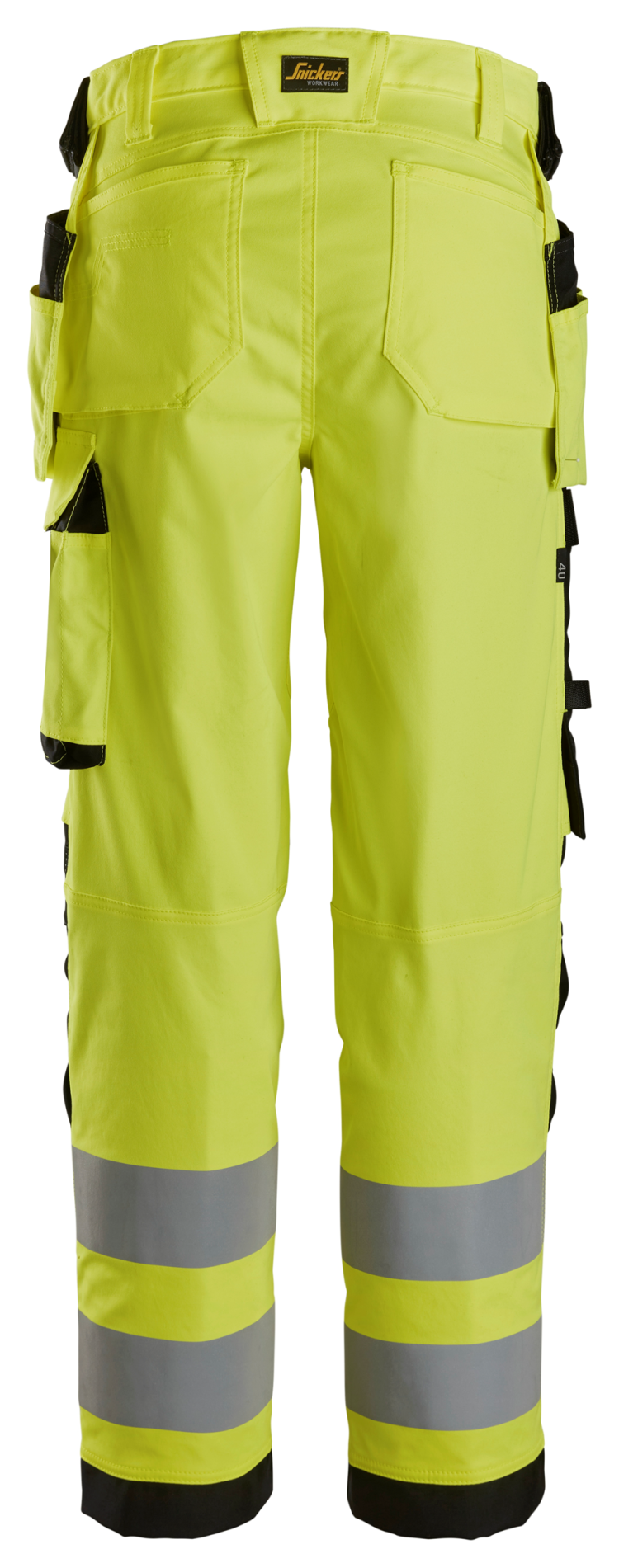 Hlače High-Vis Class 2, Women's Stretch Trousers Holster Pockets