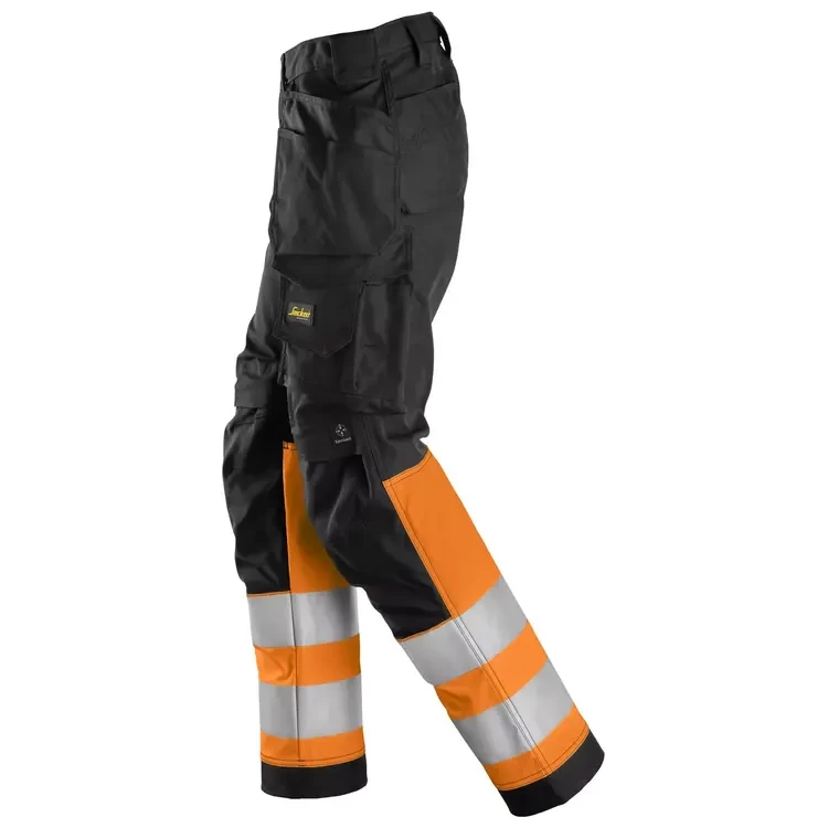 Hlače High-Vis Class 1 Women's Stretch Trouser Holster Pockets