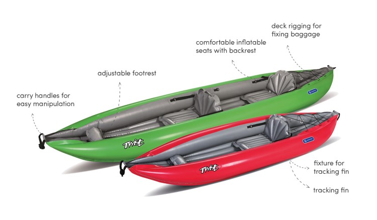 Kajak Gumotex TWIST 2/1