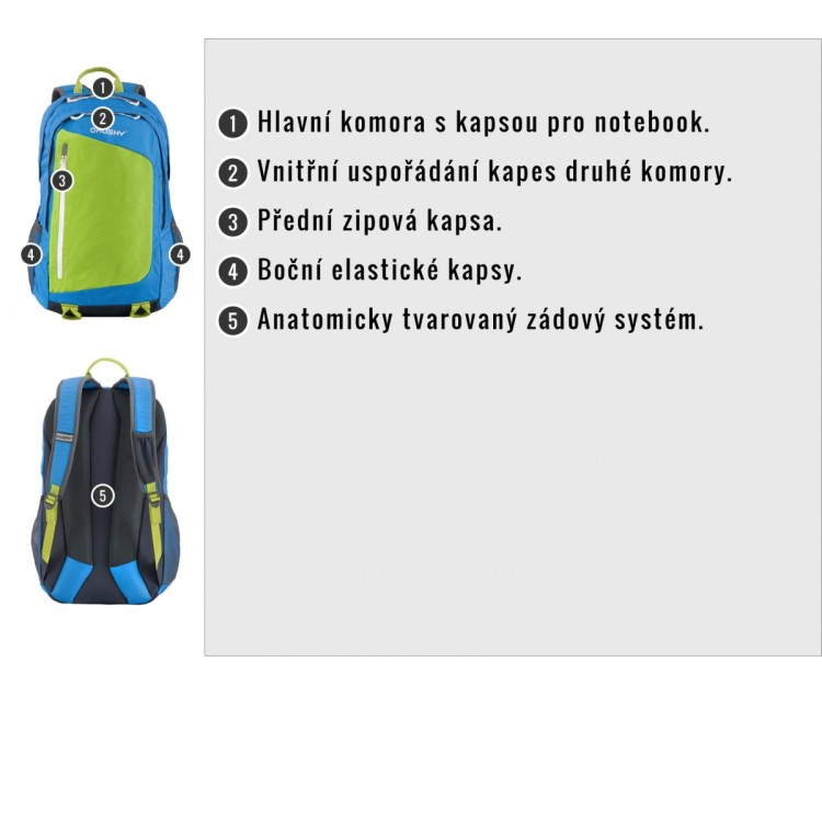 Ruksak Husky MAREL 27L