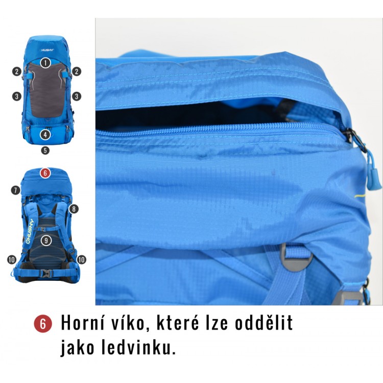 Ruksak Husky RONY 50L NEW