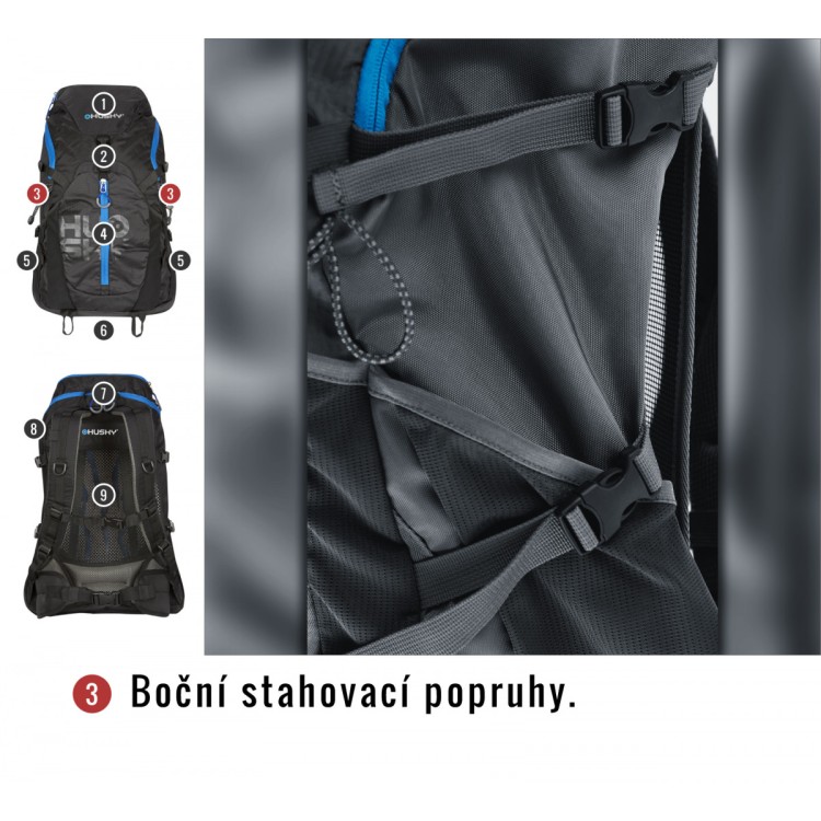 Ruksak Husky SALMON 30L